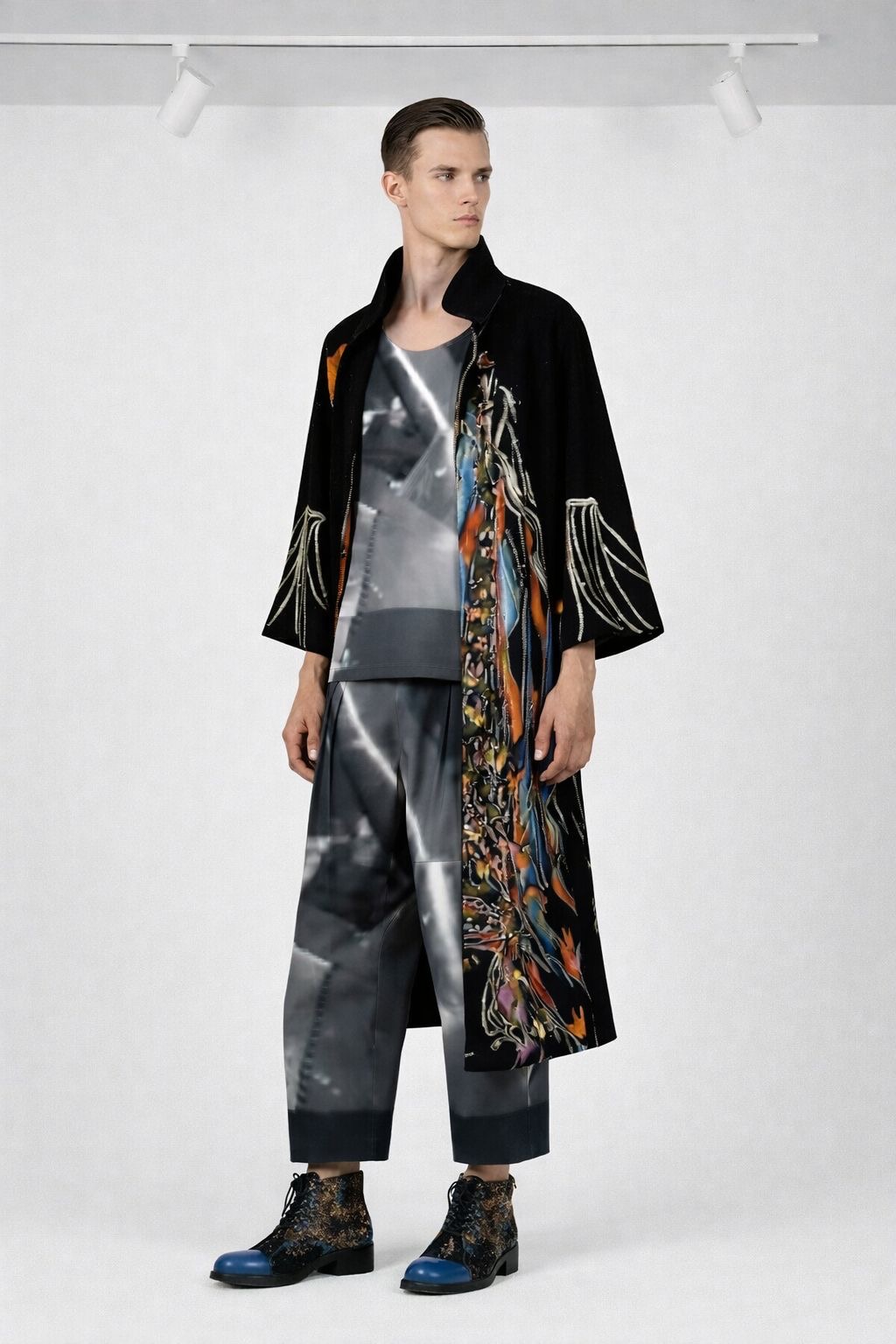 Painted Long Coat
